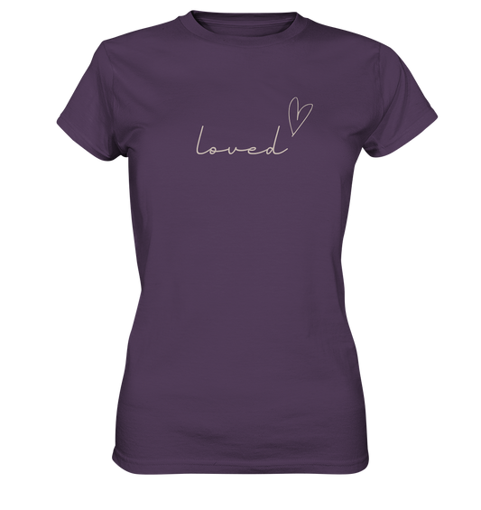 loved - Ladies Premium Shirt - wertvoll und geliebt 