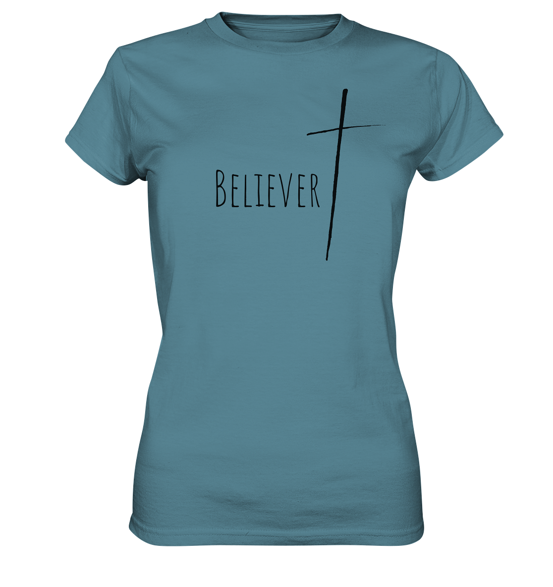 believer - Ladies Premium Shirt - wertvoll und geliebt 