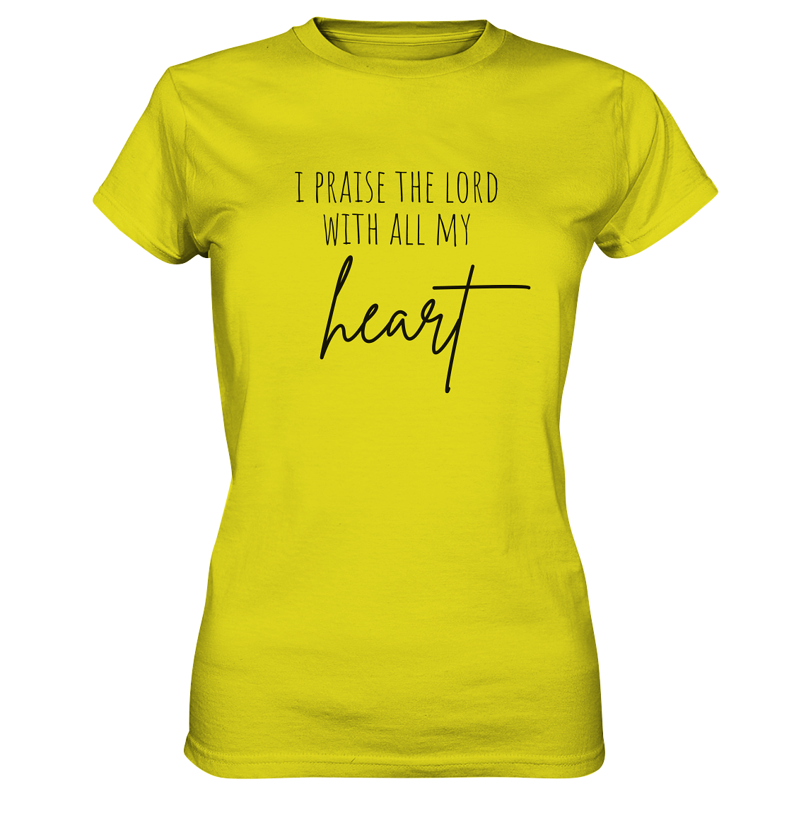 I praise the lord - Ladies Premium Shirt - wertvoll und geliebt 