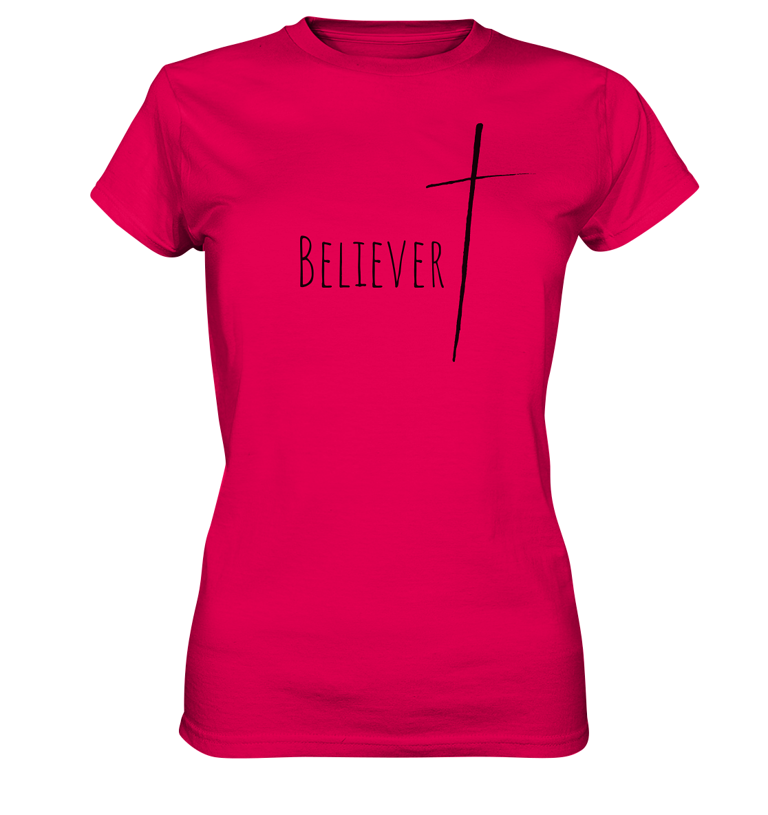 believer - Ladies Premium Shirt - wertvoll und geliebt 
