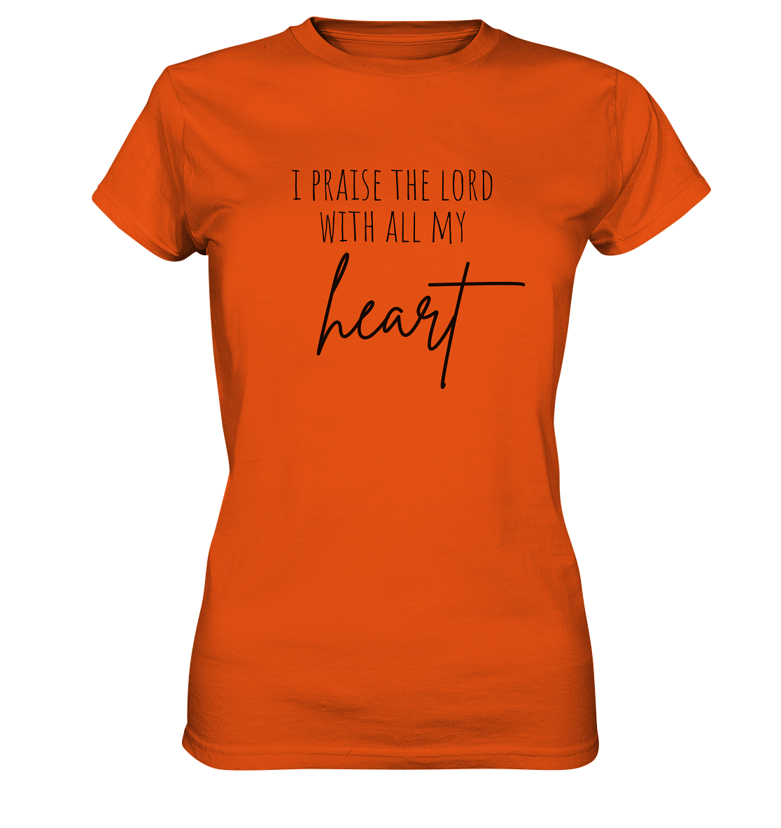 I praise the lord - Ladies Premium Shirt - wertvoll und geliebt 
