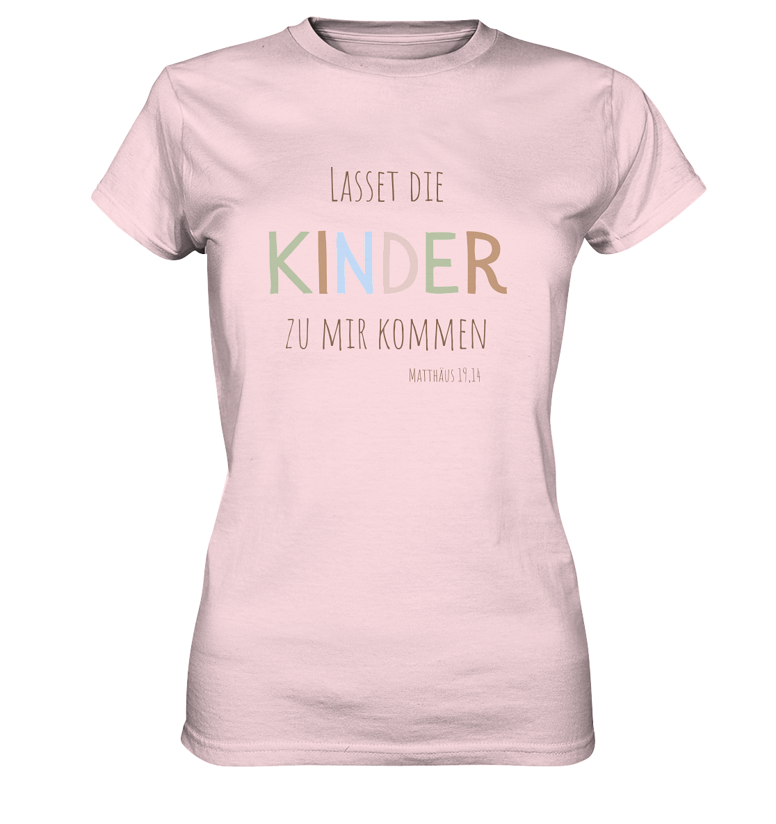Lasset die Kinder zu mir kommen - Ladies Premium Shirt - wertvoll und geliebt 