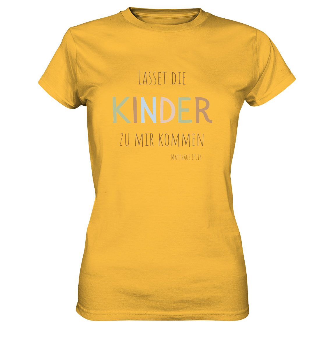 Lasset die Kinder zu mir kommen - Ladies Premium Shirt - wertvoll und geliebt 