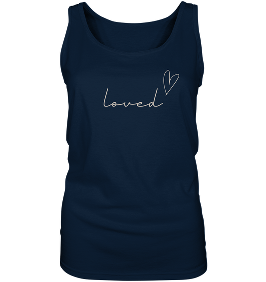 loved - Ladies Tank-Top - wertvoll und geliebt 