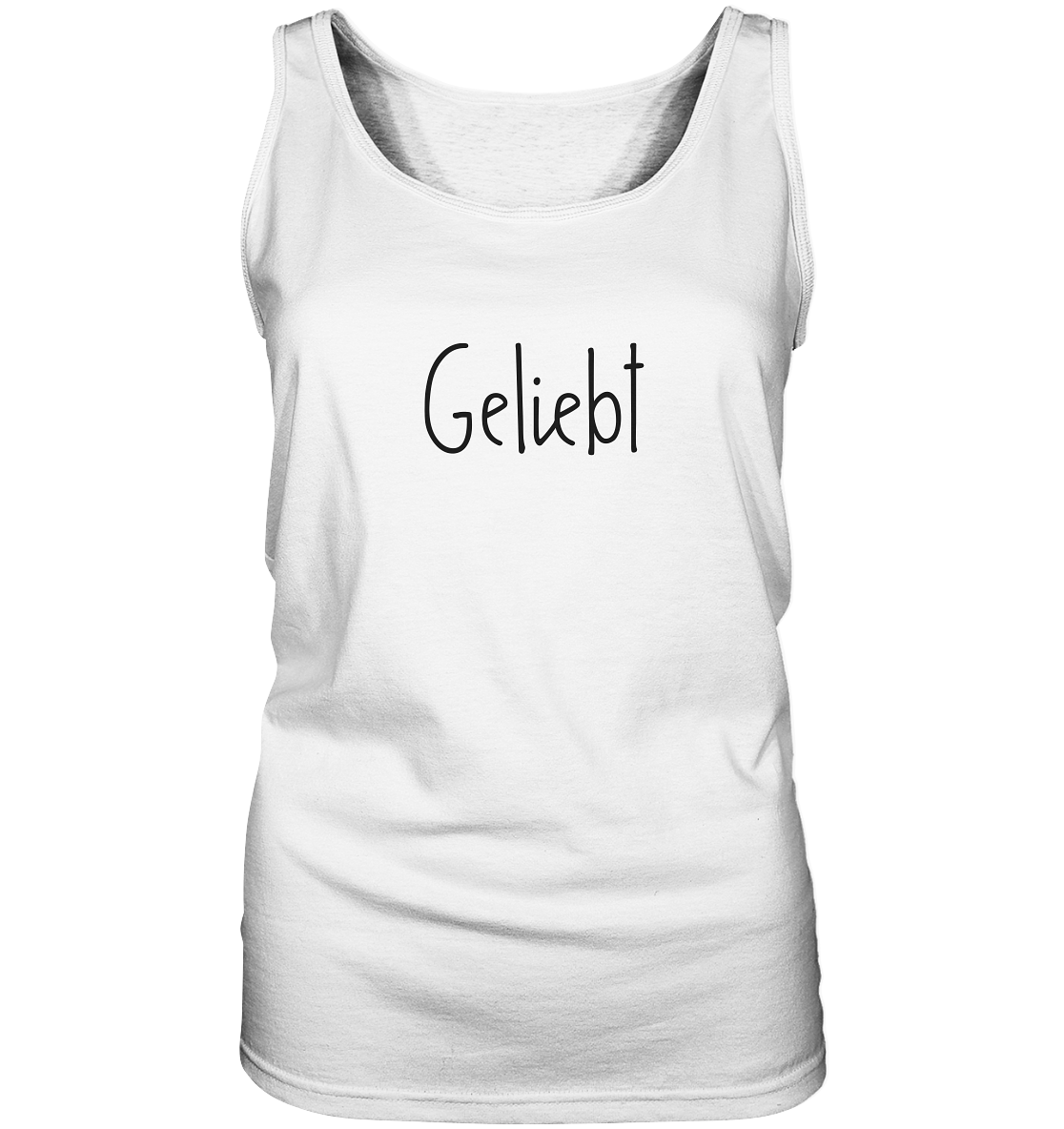Geliebt - Ladies Tank-Top - wertvoll und geliebt 