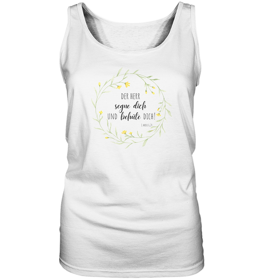 Der Herr segne Dich - Ladies Tank-Top - wertvoll und geliebt 