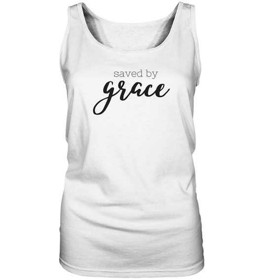Saved by grace - Ladies Tank-Top - wertvoll und geliebt 