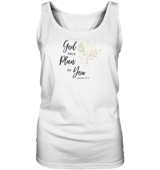 Jeremiah 29:11 - Ladies Tank-Top - wertvoll und geliebt 