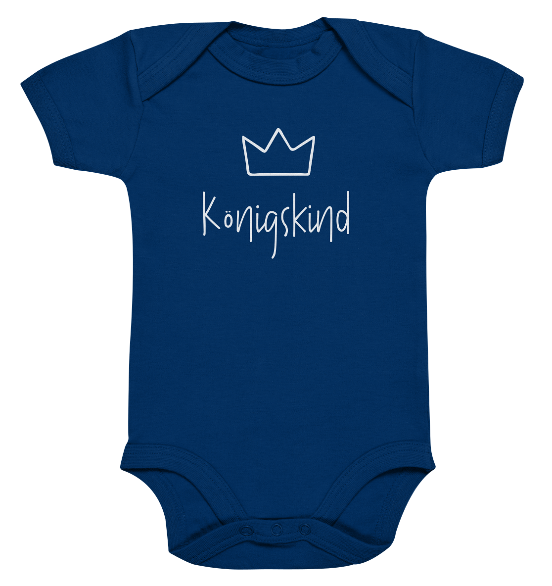 Königskind - Organic Baby Bodysuit - wertvoll und geliebt 
