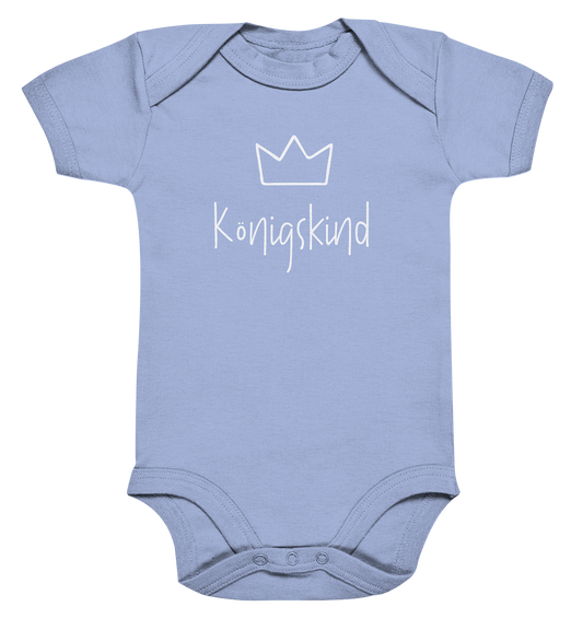 Königskind - Organic Baby Bodysuit - wertvoll und geliebt 
