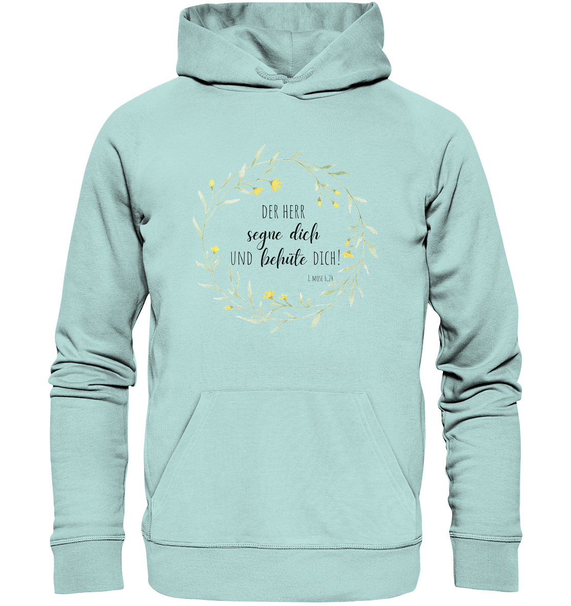 Der Herr segne Dich - Organic Basic Hoodie - wertvoll und geliebt 