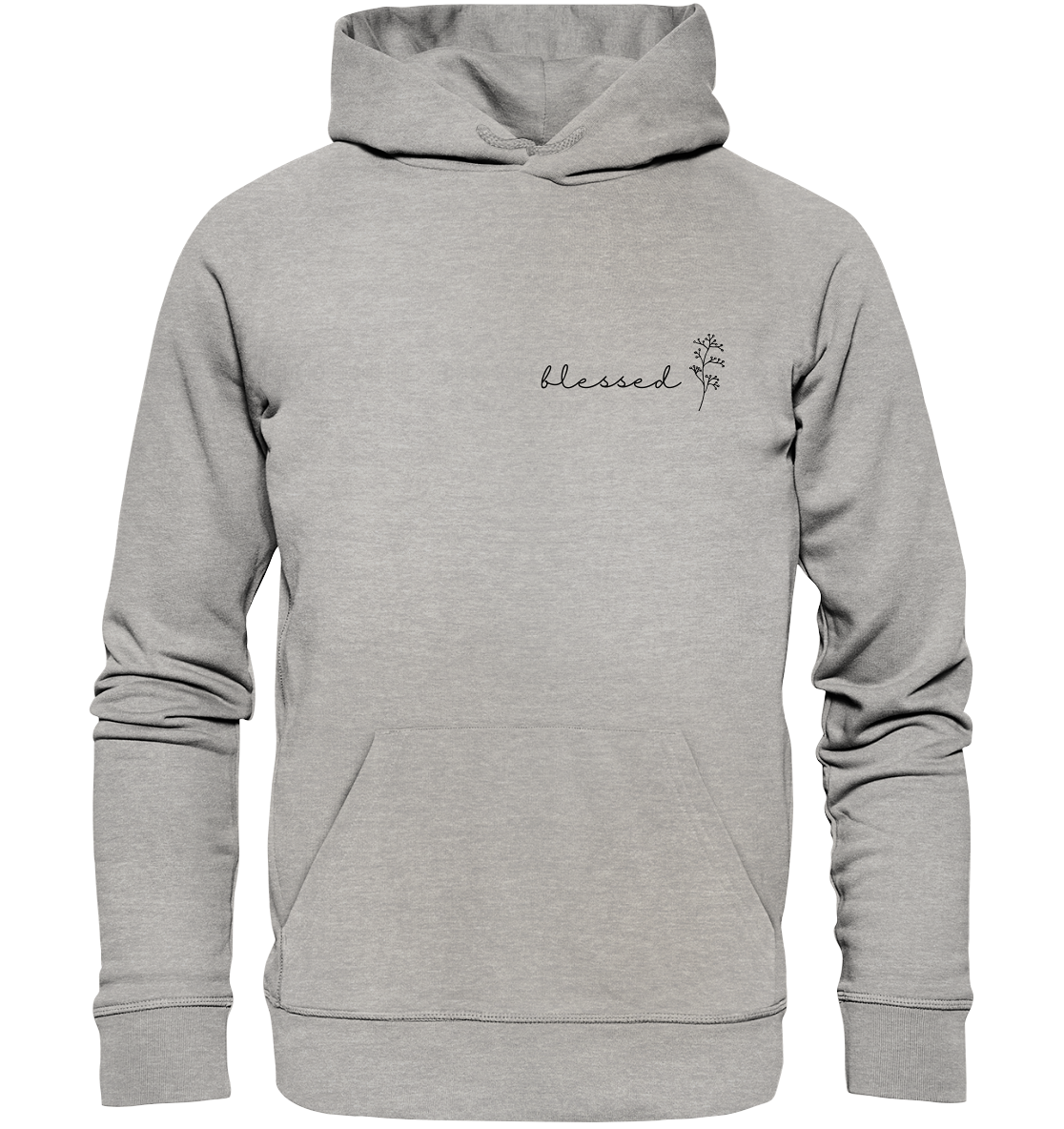 blessed - Organic Basic Hoodie - wertvoll und geliebt 
