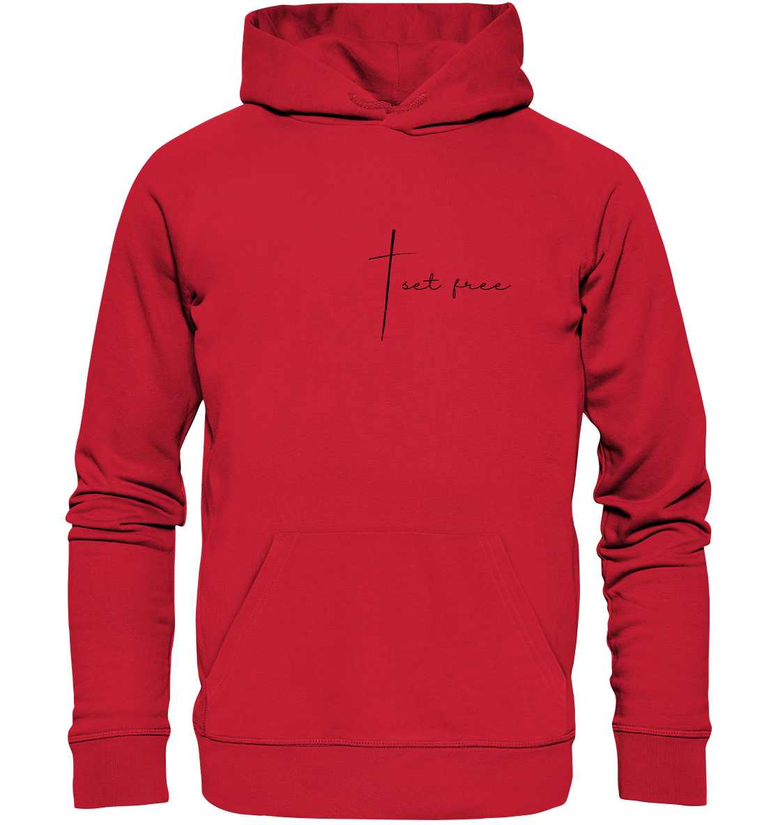 set free - Organic Basic Hoodie - wertvoll und geliebt 