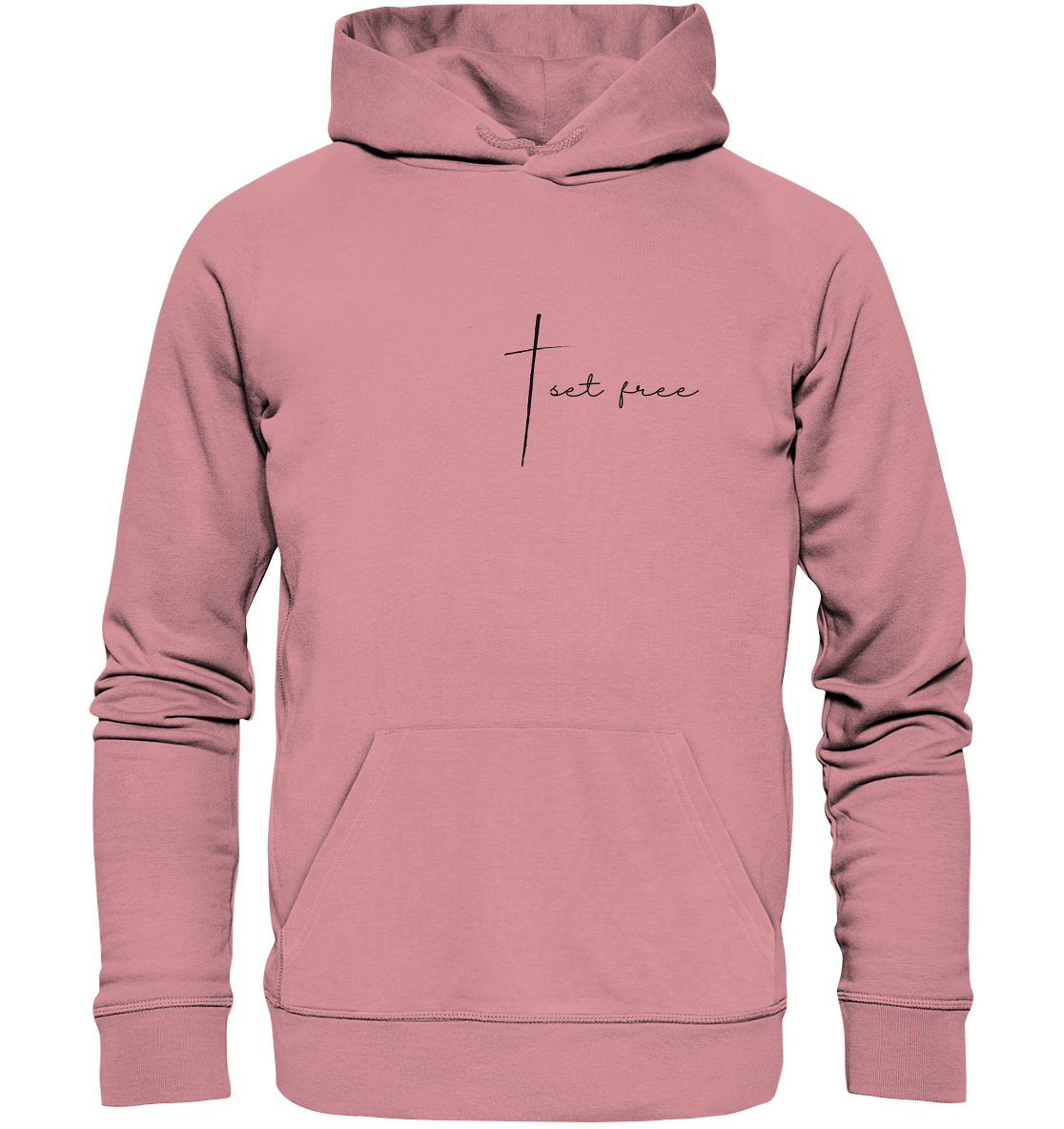 set free - Organic Basic Hoodie - wertvoll und geliebt 
