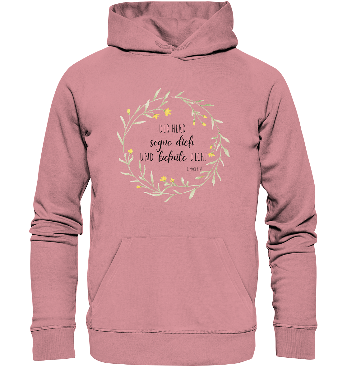 Der Herr segne Dich - Organic Basic Hoodie - wertvoll und geliebt 