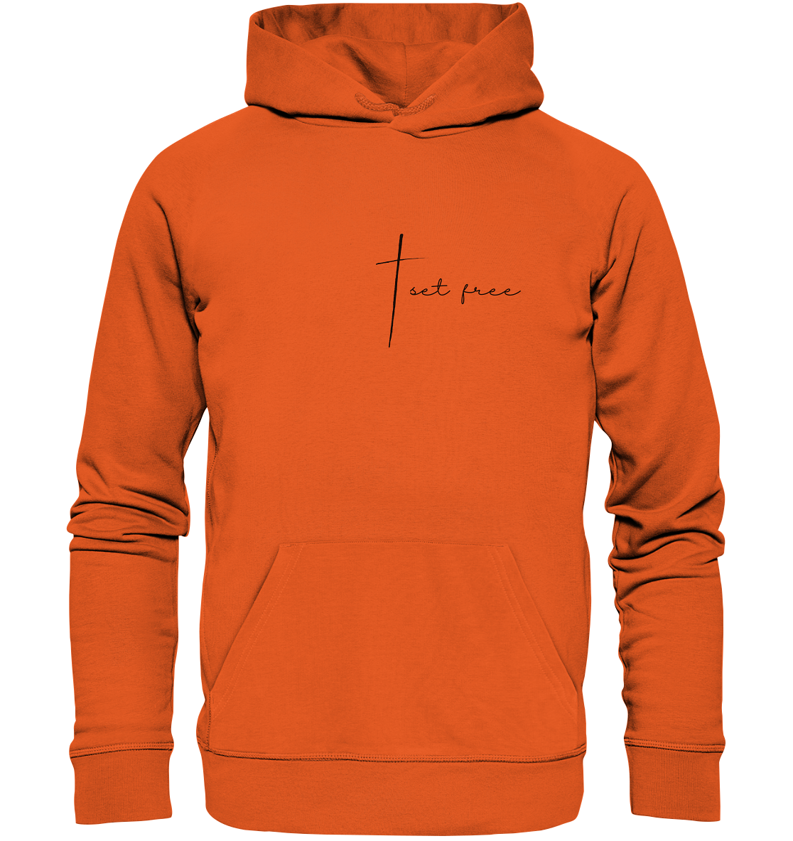 set free - Organic Basic Hoodie - wertvoll und geliebt 