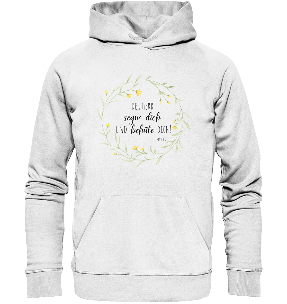 Der Herr segne Dich - Organic Basic Hoodie - wertvoll und geliebt 
