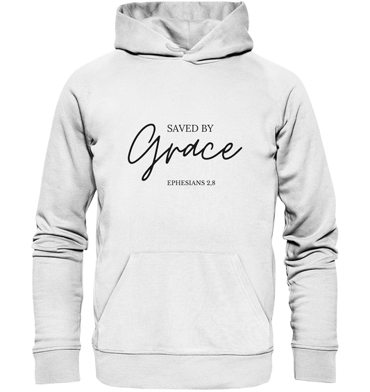 Saved by grace - Organic Basic Hoodie - wertvoll und geliebt 