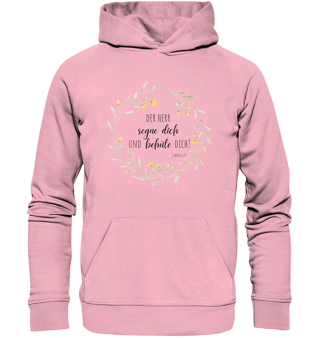 Der Herr segne Dich - Organic Basic Hoodie - wertvoll und geliebt 