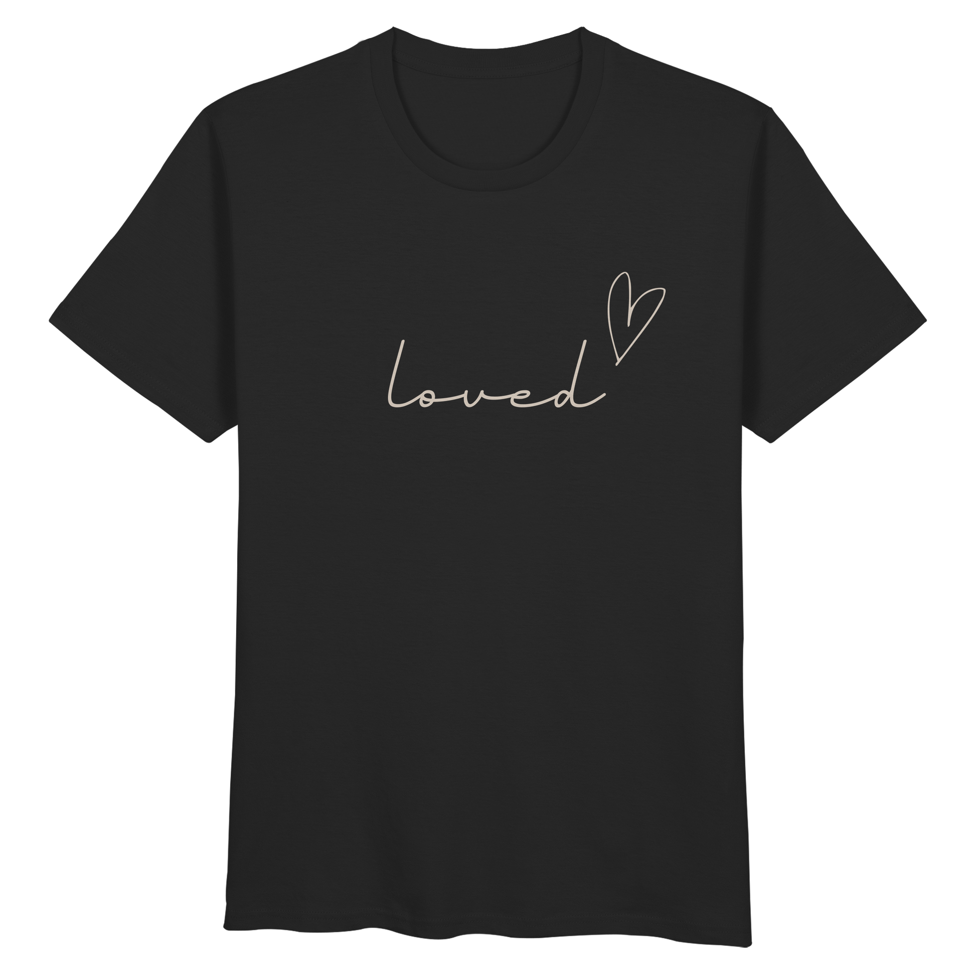 loved - Organic Basic Shirt - wertvoll und geliebt 