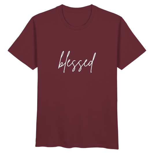 blessed - Organic Basic Shirt - wertvoll und geliebt 