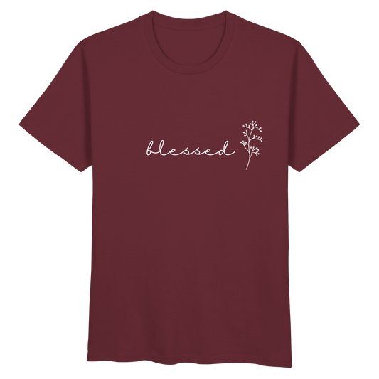 blessed - Organic Basic Shirt - wertvoll und geliebt 