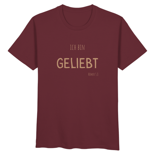 Geliebt - Organic Basic Shirt - wertvoll und geliebt 