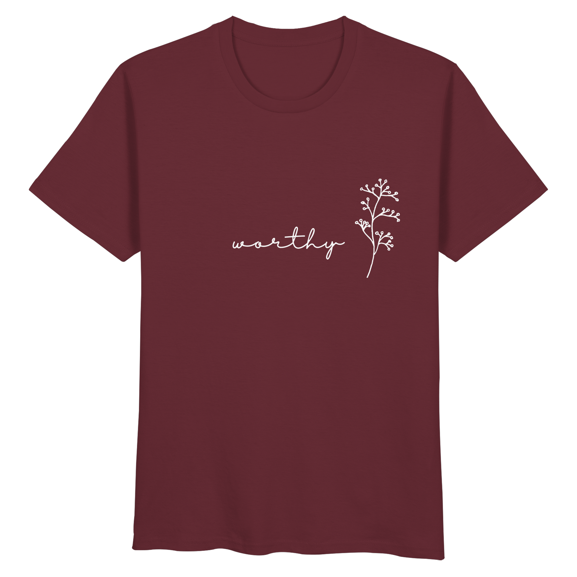 Worthy - Organic Basic Shirt - wertvoll und geliebt 