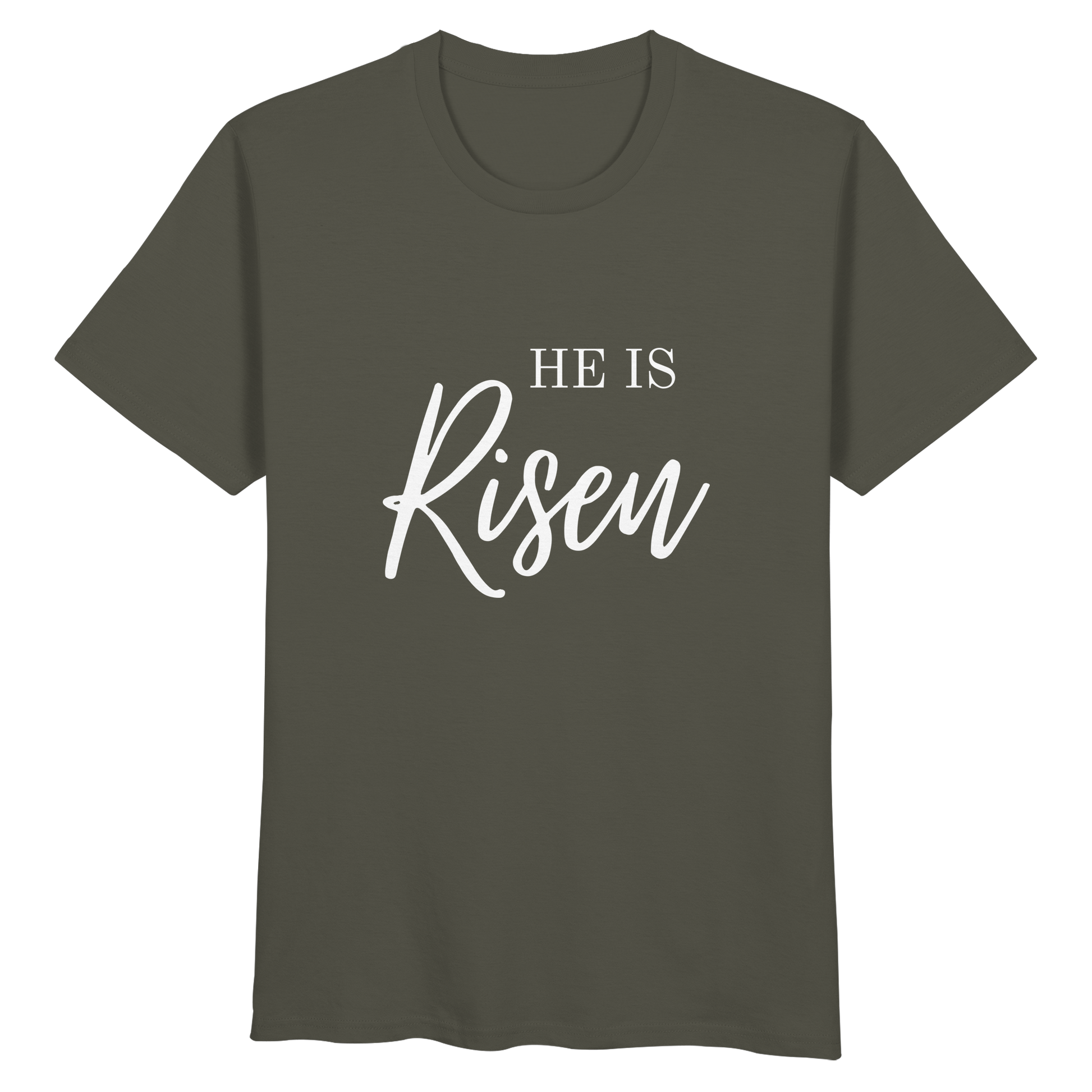 He is risen - Organic Basic Shirt - wertvoll und geliebt 