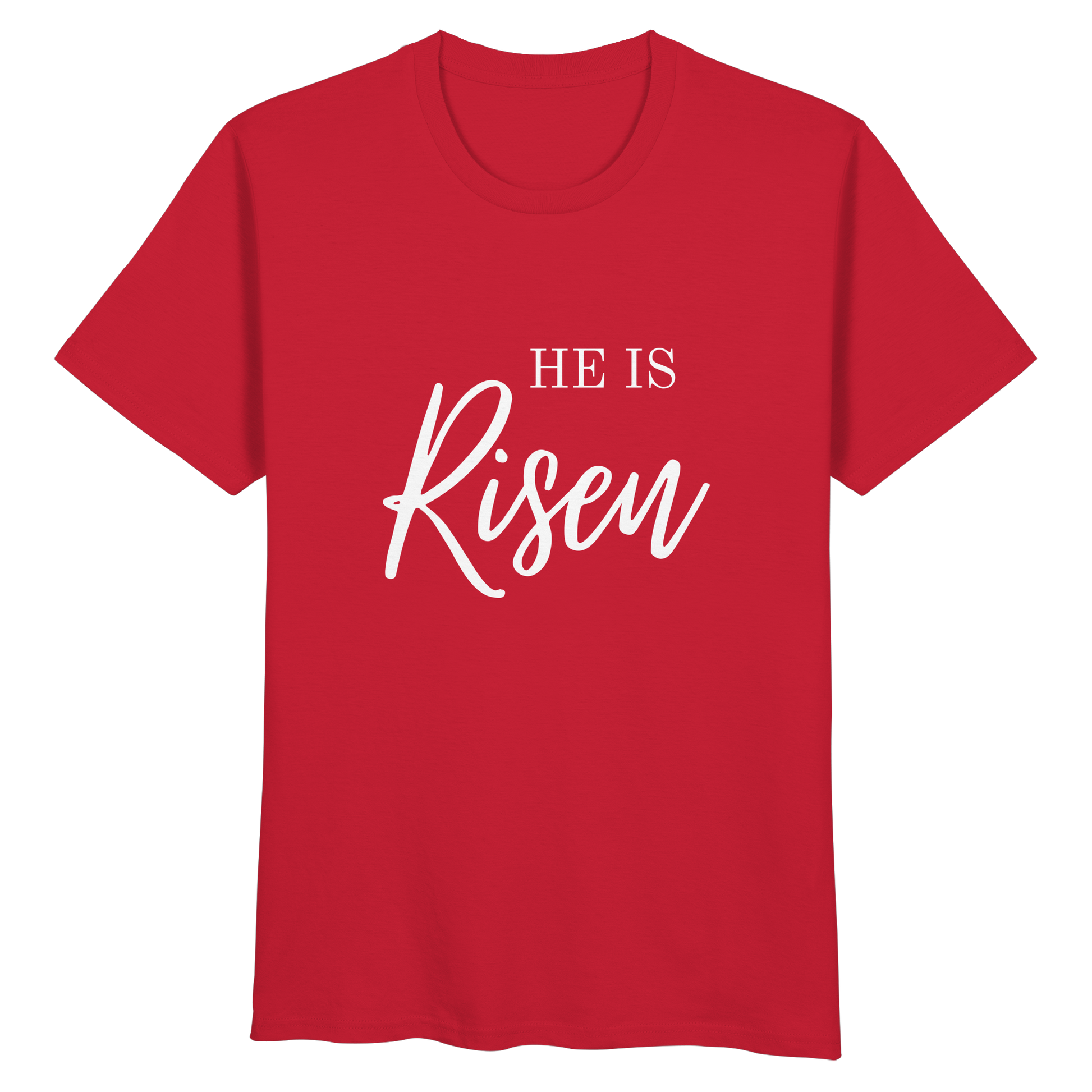 He is risen - Organic Basic Shirt - wertvoll und geliebt 