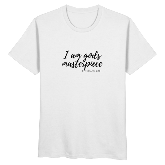 Gods Masterpiece - Organic Basic Shirt - wertvoll und geliebt 