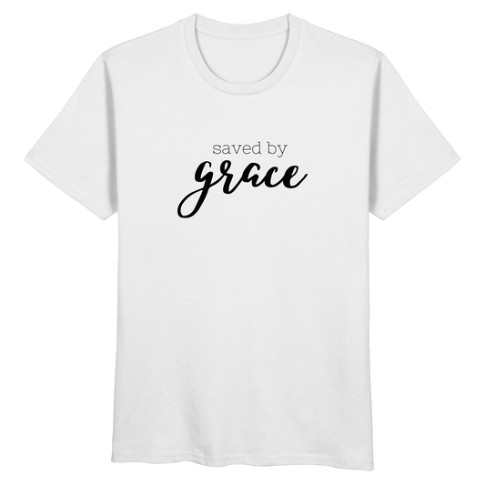 Saved by grace - Organic Basic Shirt - wertvoll und geliebt 