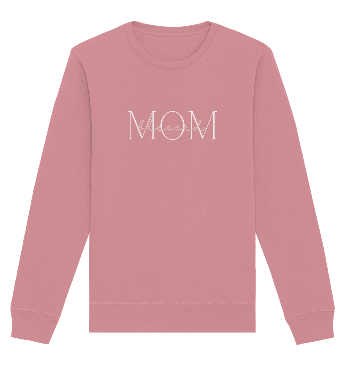 Blessed mom - Organic Basic Unisex Sweatshirt - wertvoll und geliebt 