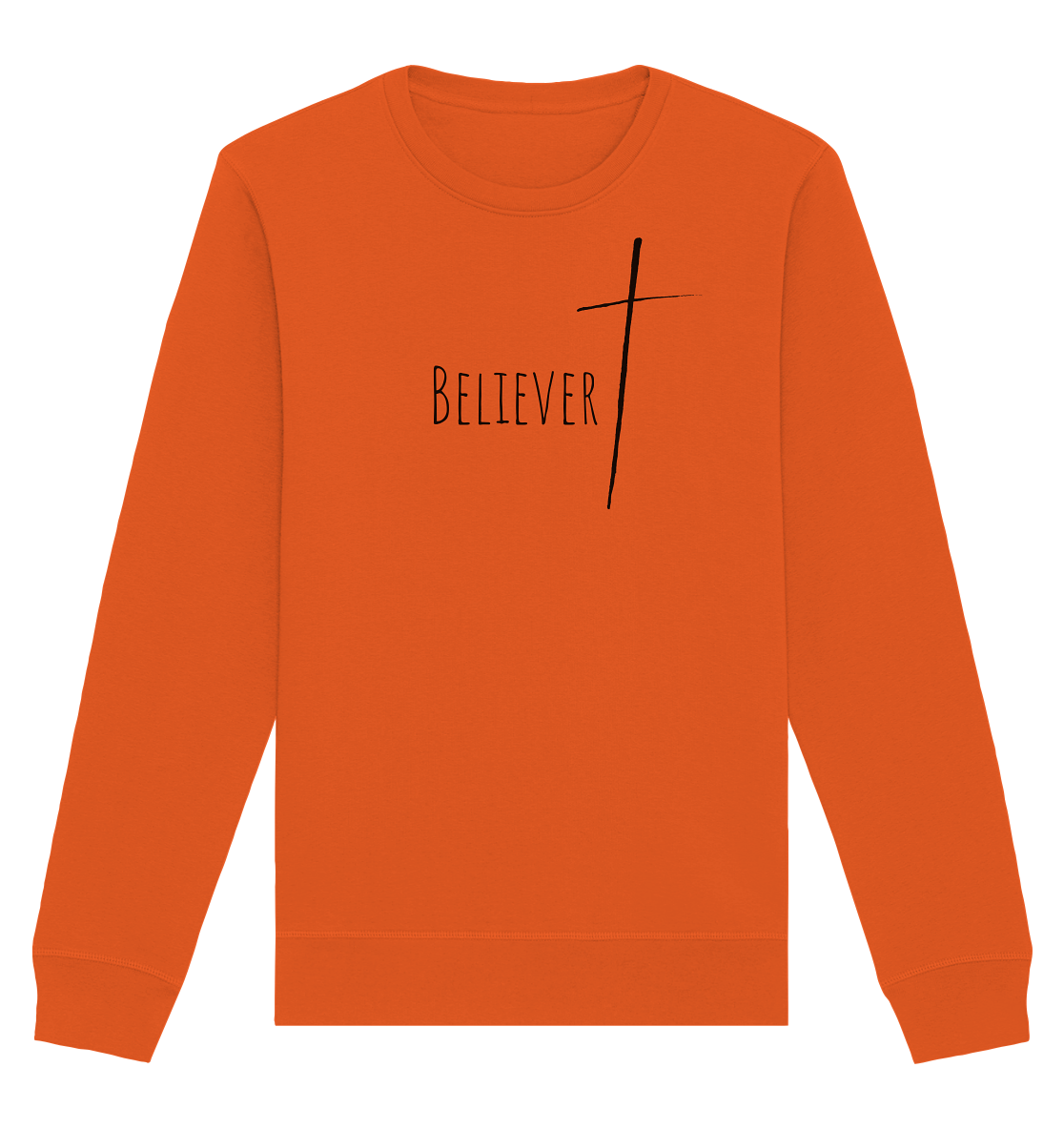believer - Organic Basic Unisex Sweatshirt - wertvoll und geliebt 