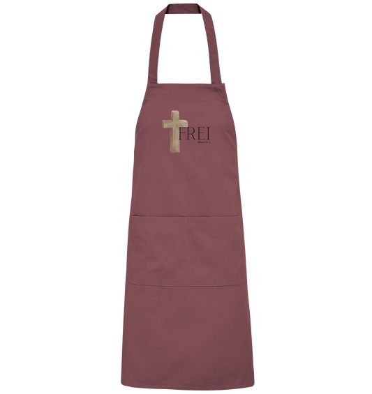 Frei - Organic Grillschürze - wertvoll und geliebt 
