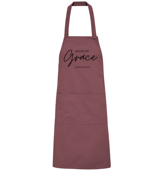 Saved by grace - Organic Grillschürze - wertvoll und geliebt 