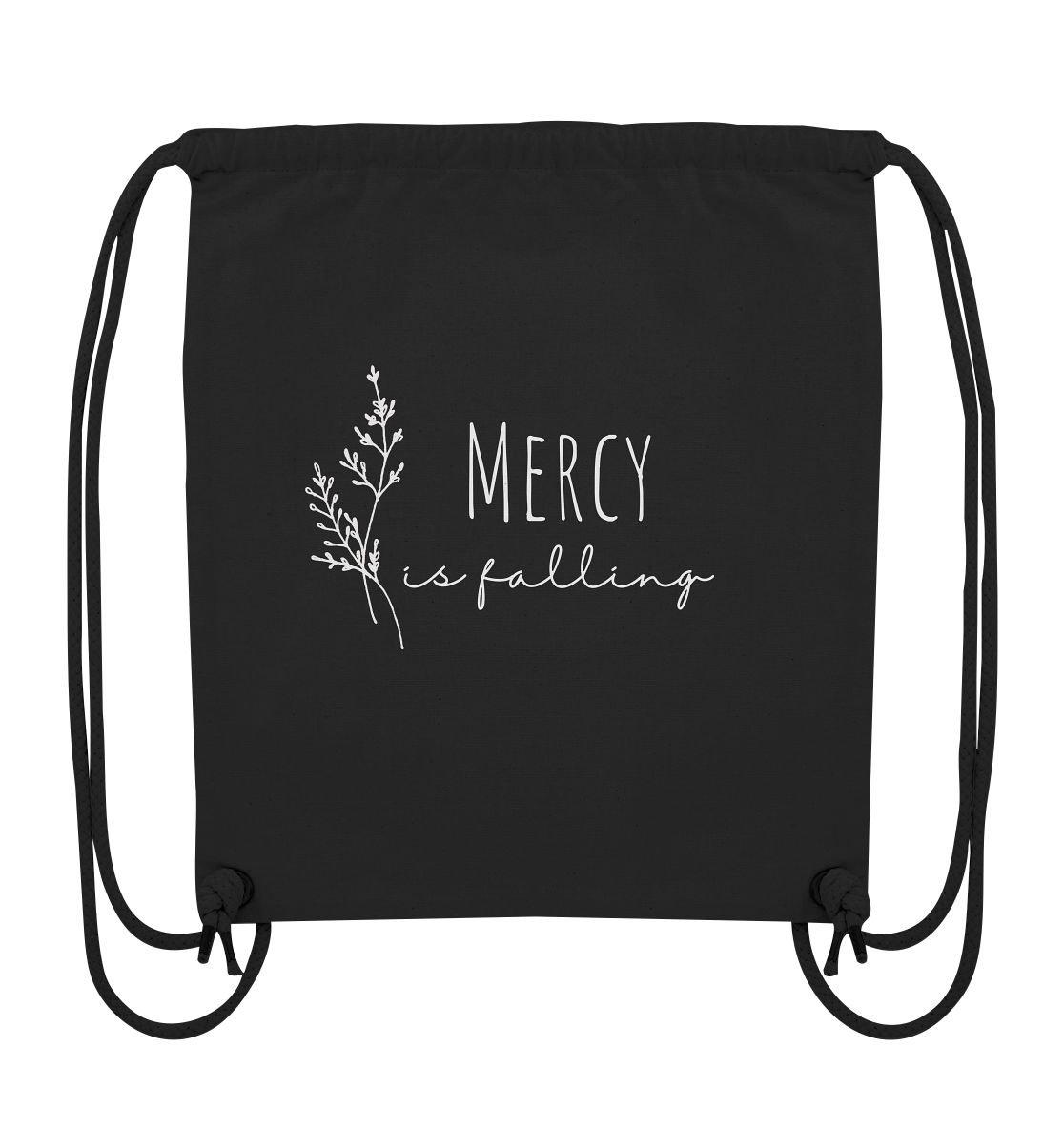 Mercy is falling - Organic Gym-Bag - wertvoll und geliebt 