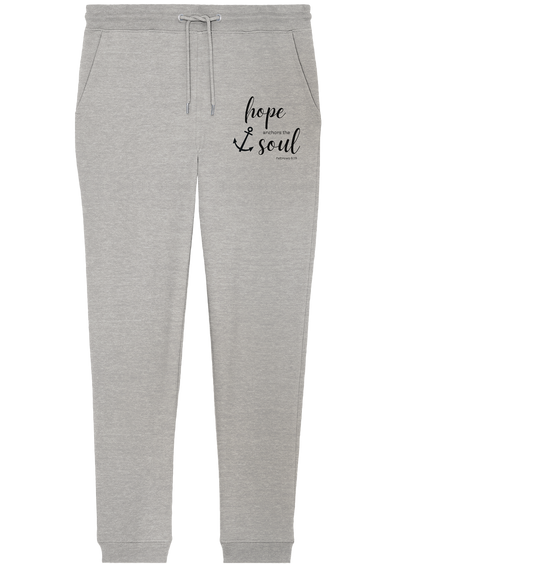 hope anchors the soul - Organic Jogger Pants - wertvoll und geliebt 