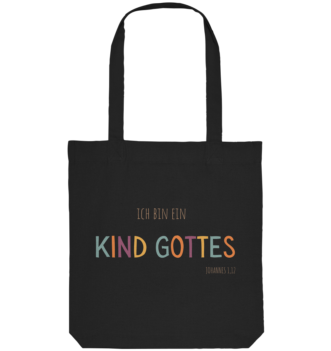 Kind Gottes - Organic Tote-Bag - wertvoll und geliebt 