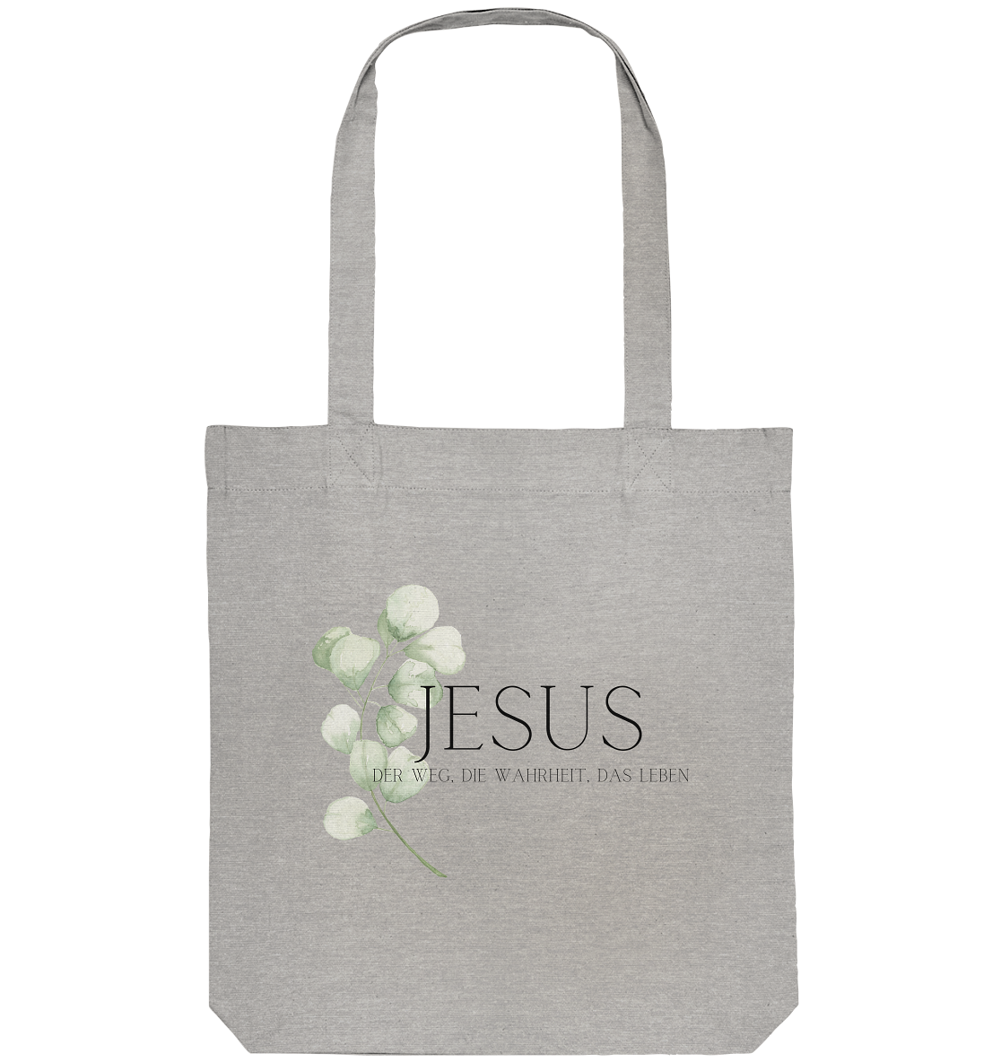 Jesus - der Weg, die Wahrheit, das Leben - Organic Tote-Bag - wertvoll und geliebt 