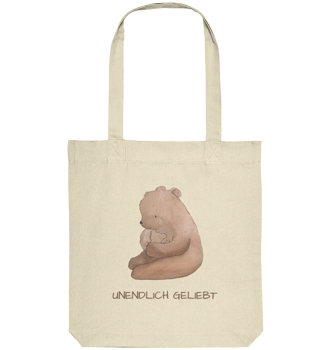 Unendlich geliebt - Organic Tote-Bag - wertvoll und geliebt 