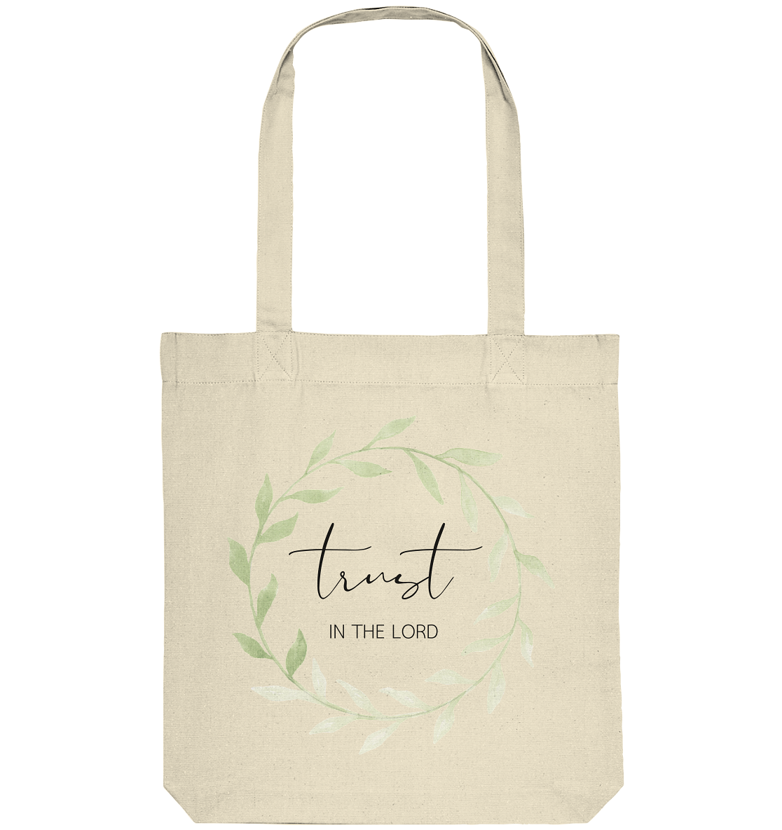 trust in the lord - Organic Tote-Bag - wertvoll und geliebt 