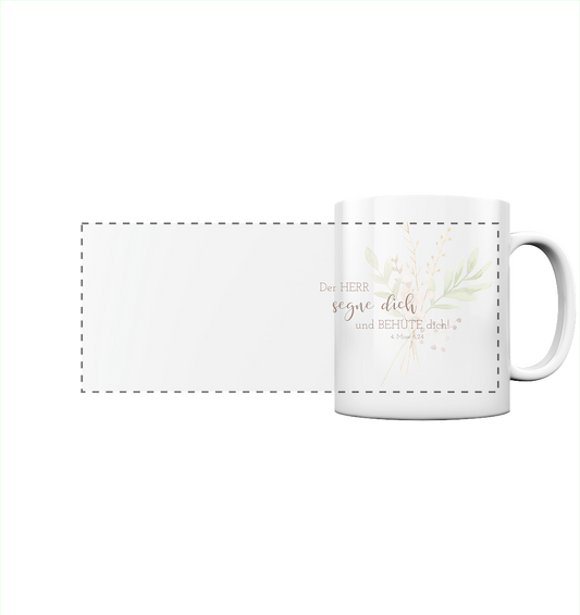 Derr Herr segne dich - Panorama Tasse