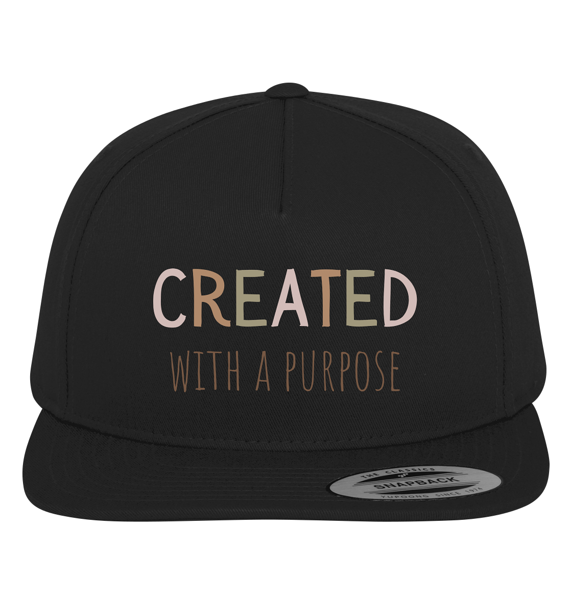 Created - Premium Snapback - wertvoll und geliebt 