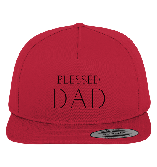 blessed dad - Premium Snapback - wertvoll und geliebt 