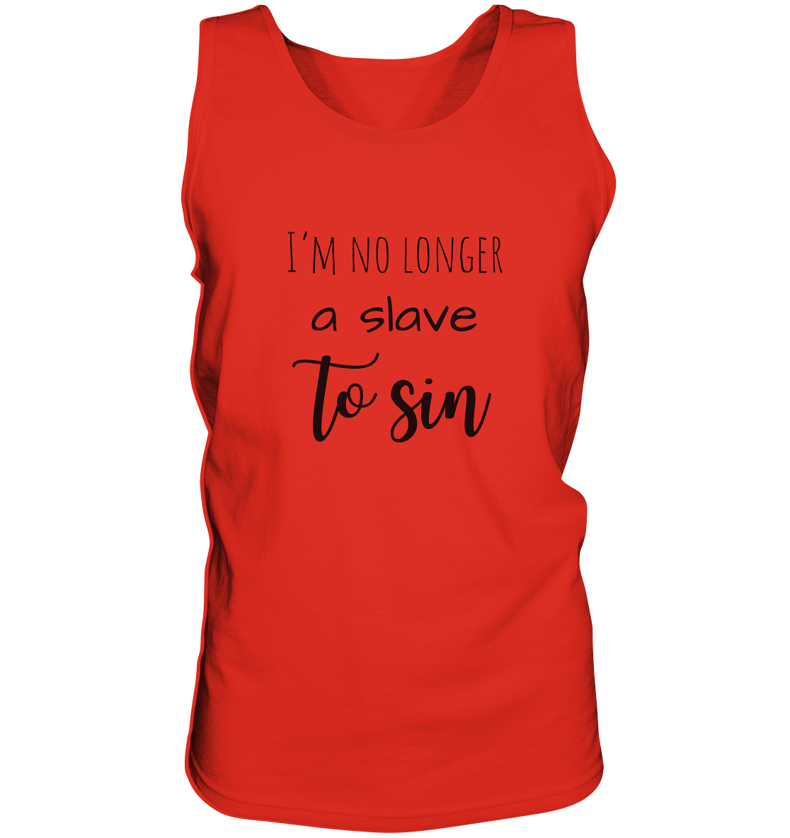 I´m no longer a slave to sin - Tank-Top - wertvoll und geliebt 