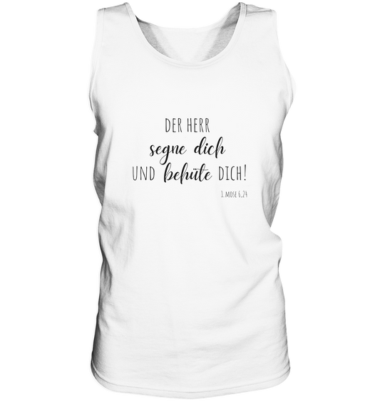 Der Herr segne und behüte Dich - Tank-Top - wertvoll und geliebt 