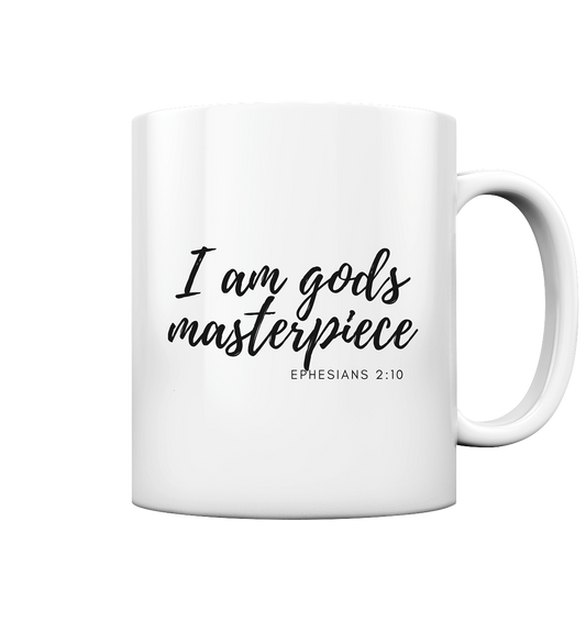 Gods Masterpiece - Tasse glossy - wertvoll und geliebt 