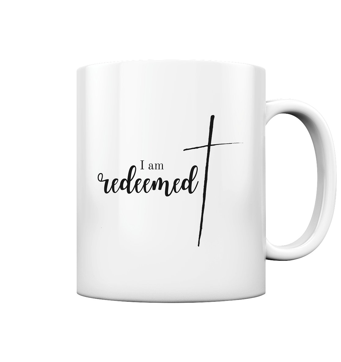 I am redeemed - Tasse glossy - wertvoll und geliebt 