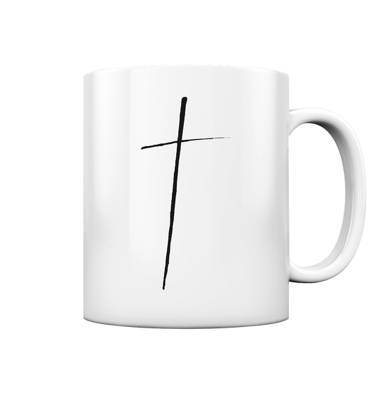 Cross - Tasse glossy - wertvoll und geliebt 